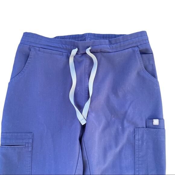 FIGS Yola Skinny Scrub Pants Technical Collection Navy Blue Size XS - Picture 2 of 10